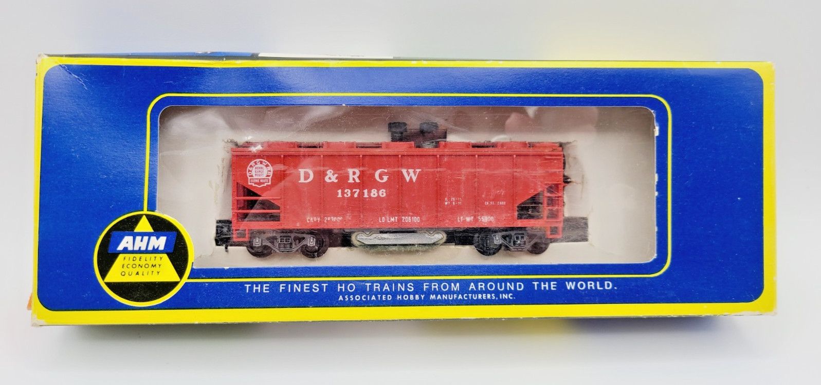 AHM HO Gauge Denver & Rio Grande Western Operating Track Cleaning Car #5203/D