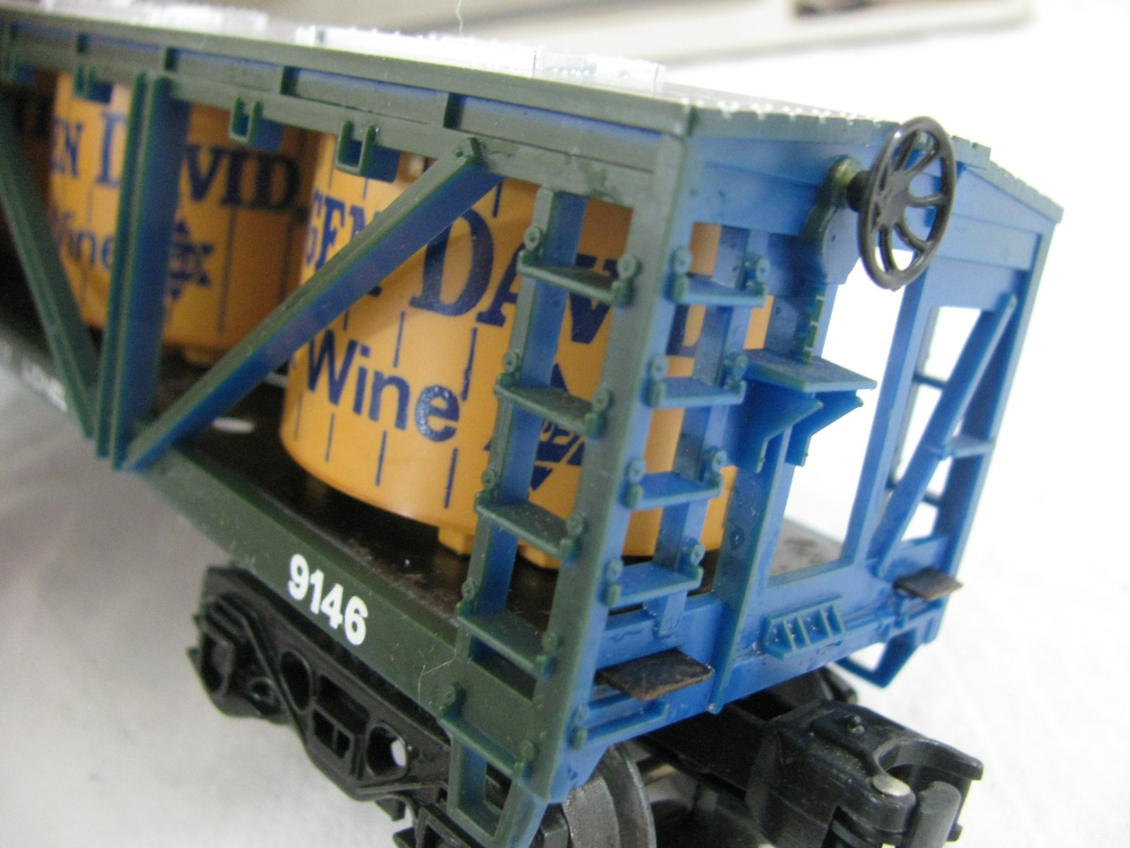 Vintage Lionel Trains O Gauge Morgan David Wine Vat Car #6-9146 Read!