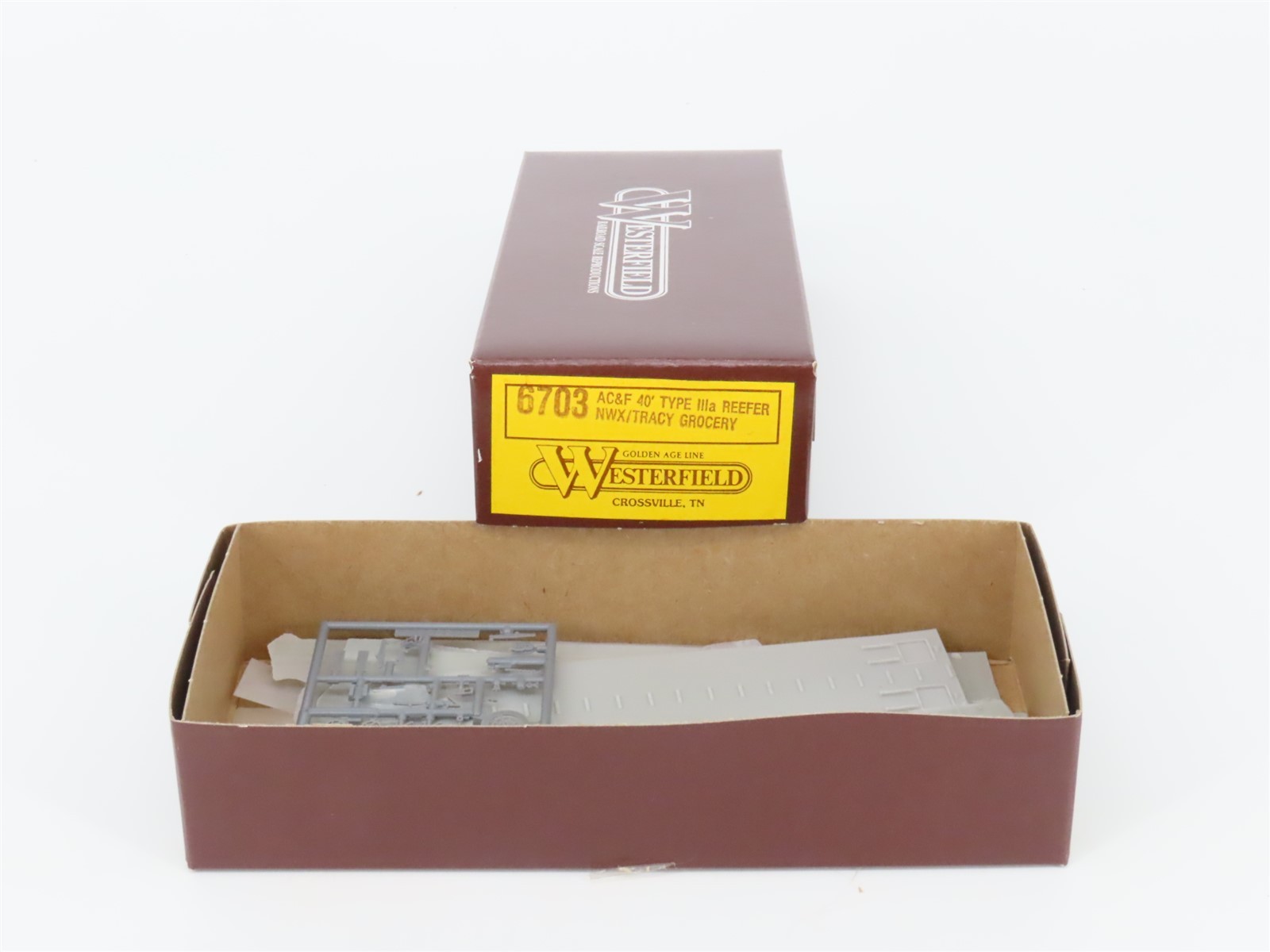 HO Scale Westerfield Golden Age Line Kit 6703 NWX/Geo. D. Tracy Co. Reefer