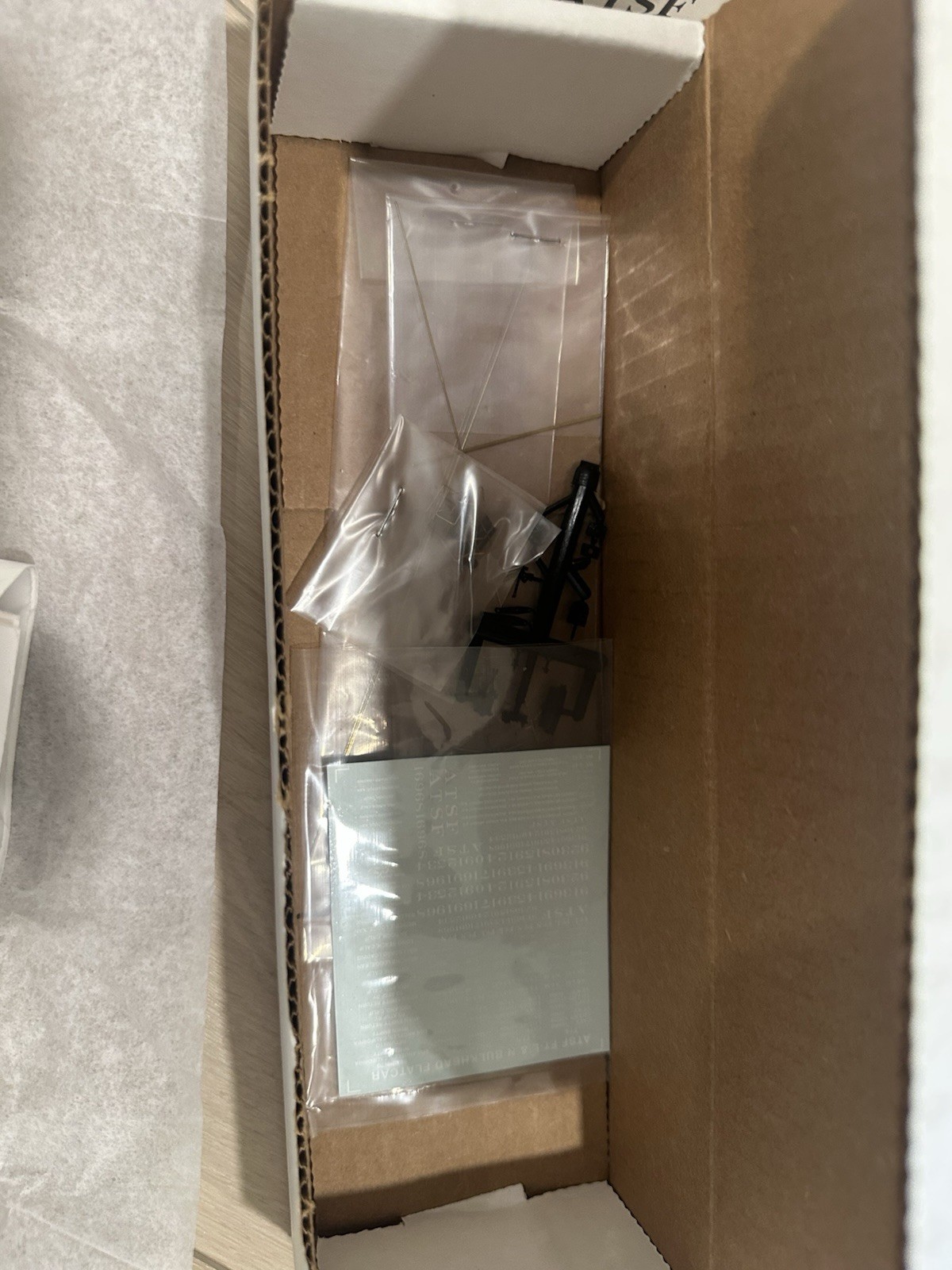 Sunshine Models HO Kit #66.3 ATSF Rebuilt Ft L & N 48’ 6” Bulkhead Resin Kit NOS