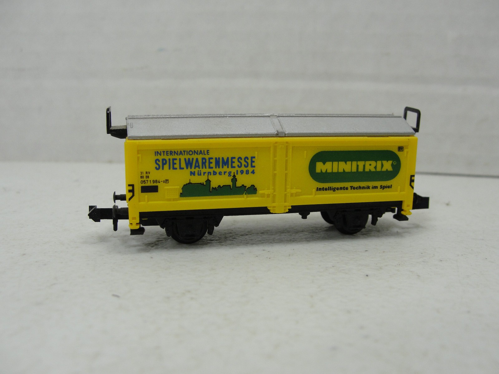 Trix Minitrix N 3530 Closed Goods Wagon Spielwarenmesse Nurnberg 1984