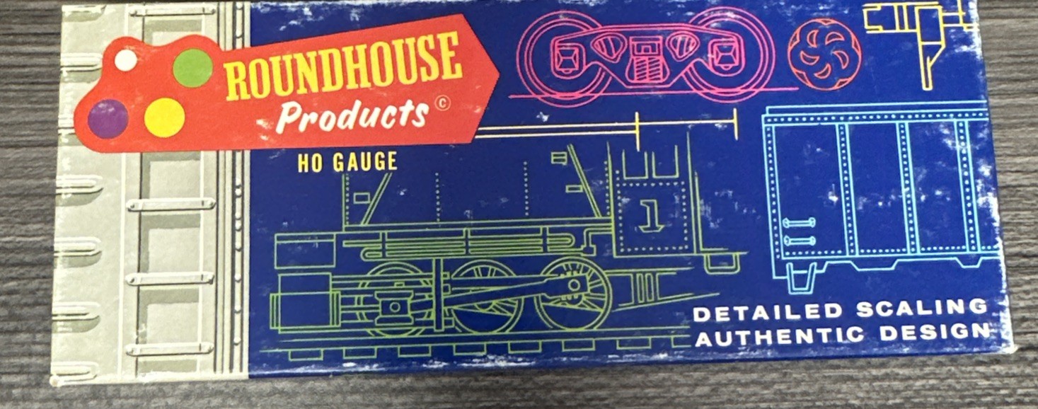 Roundhouse HO Kit #1584 Ballast Car Rib-Side D&RGW 24939 NOS