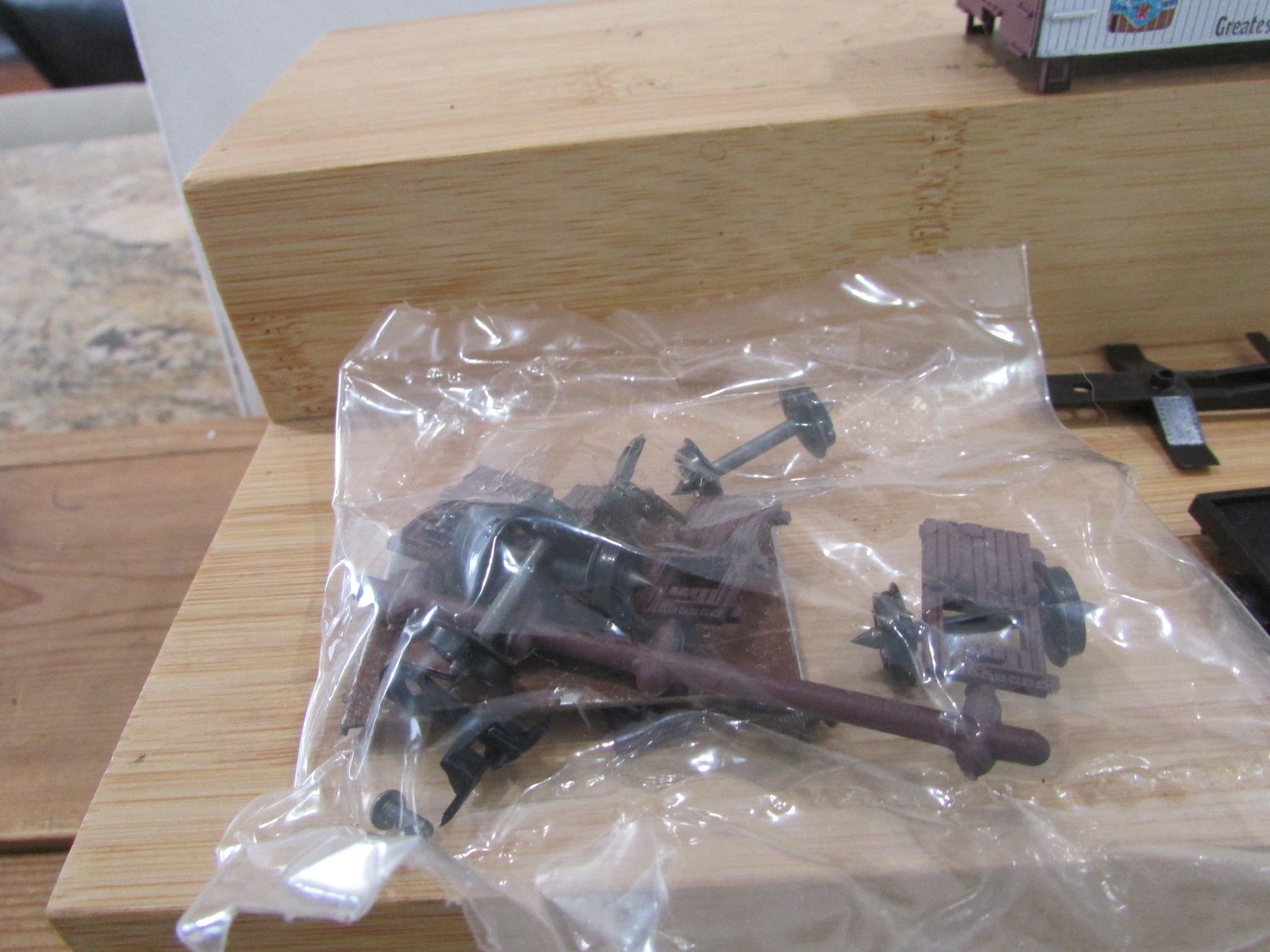 HO Scale TM Reefer Car Anheuser-Bush Beer Car Kit Lot#6288