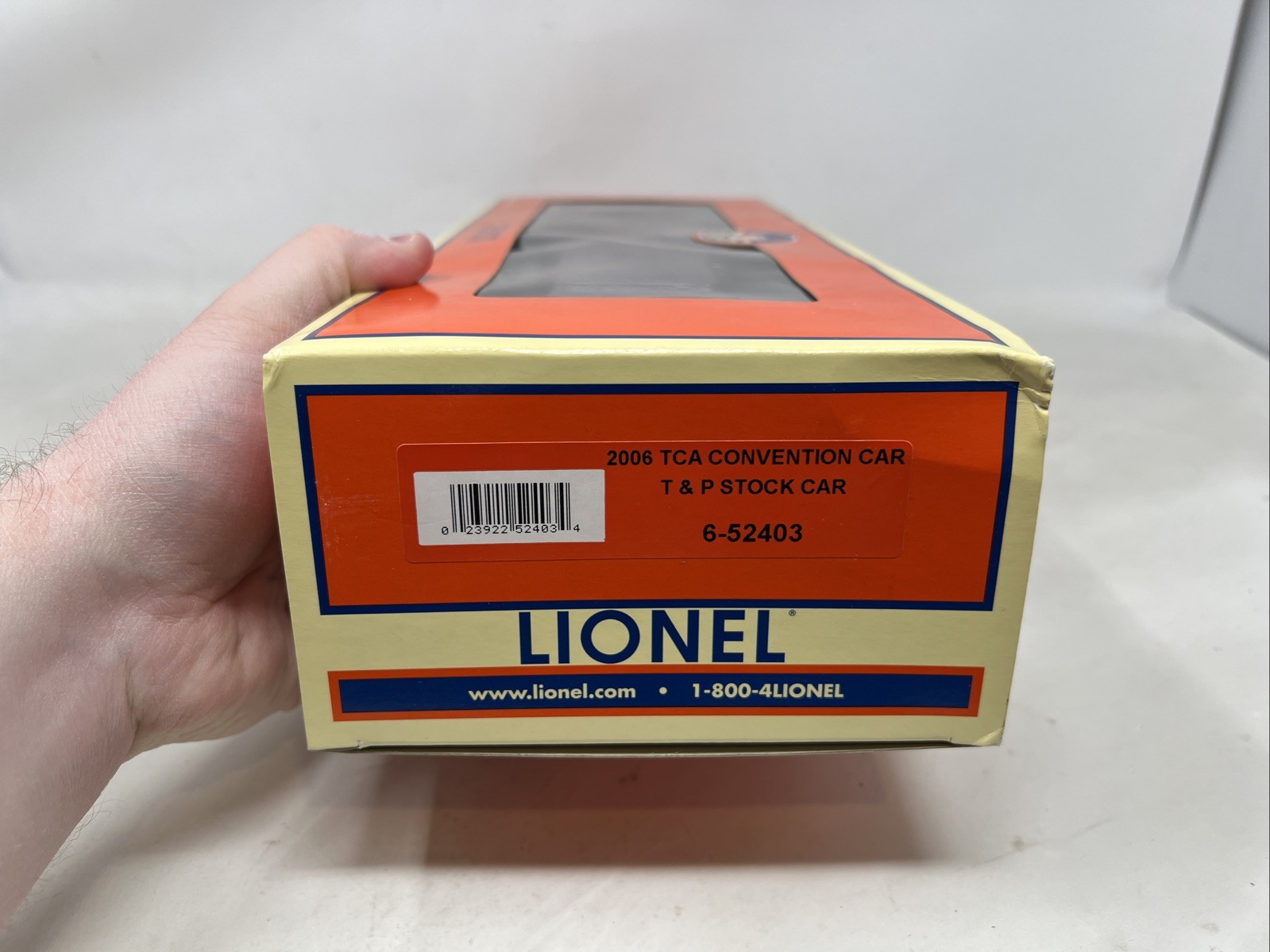 Lionel 6-52403 TCA 2006 Texas & Pacific Stock Car w Cattle O NEW Club #20066