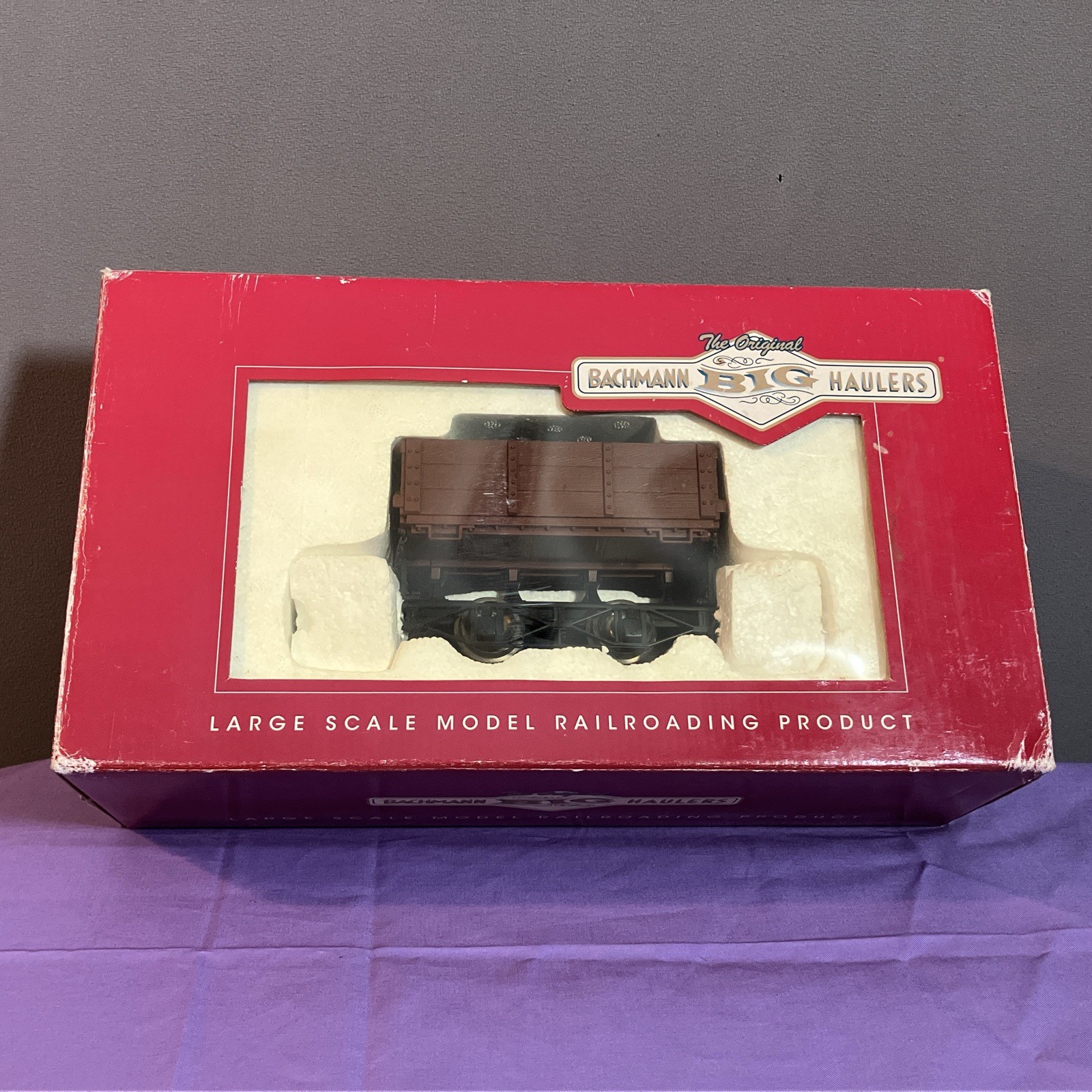 92502 Bachmann L Ore Cars Metal Wheels Side Sump Car Brown New In Box