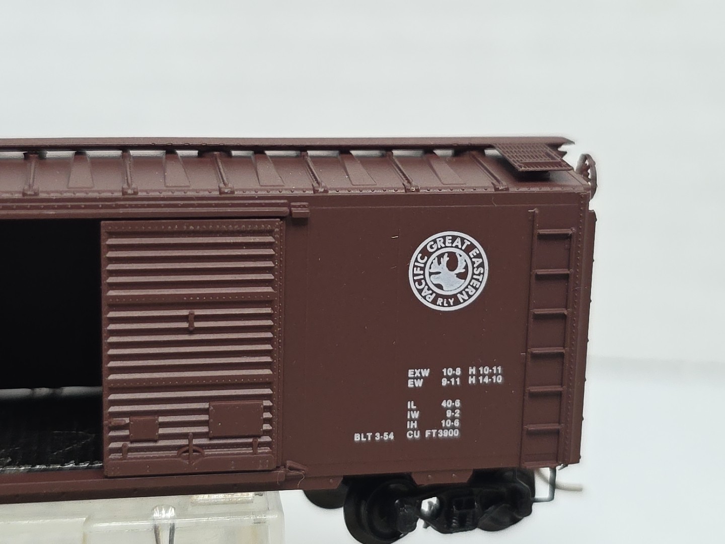 MTL 20970 Pacific Great Eastern PGE 4012 40′ Boxcar Micro Trains N Scale LNIB (I