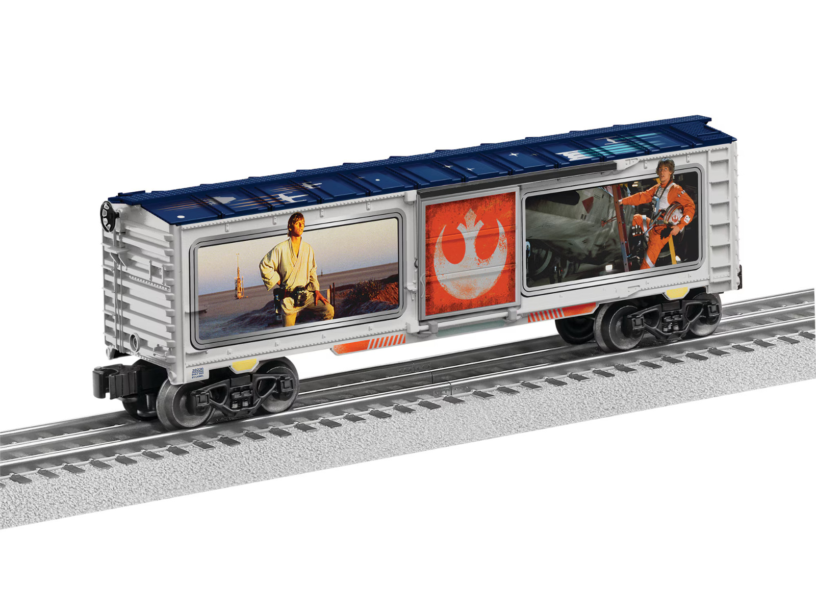 Lionel 2528220 STAR WARS Character Box Car Luke Skywalker, O Gauge, NIB