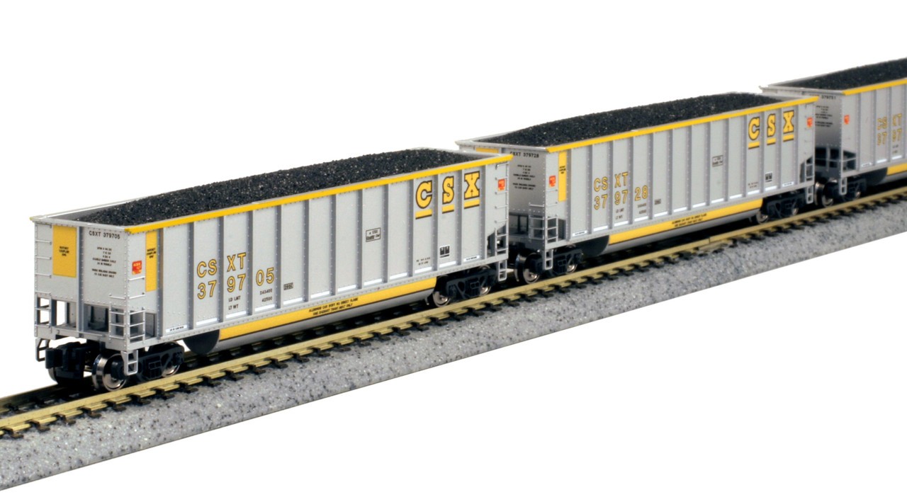 Kato 1064632 N Scale CSX 44,000 BethGon Gondola Coalporter (8-Pack)