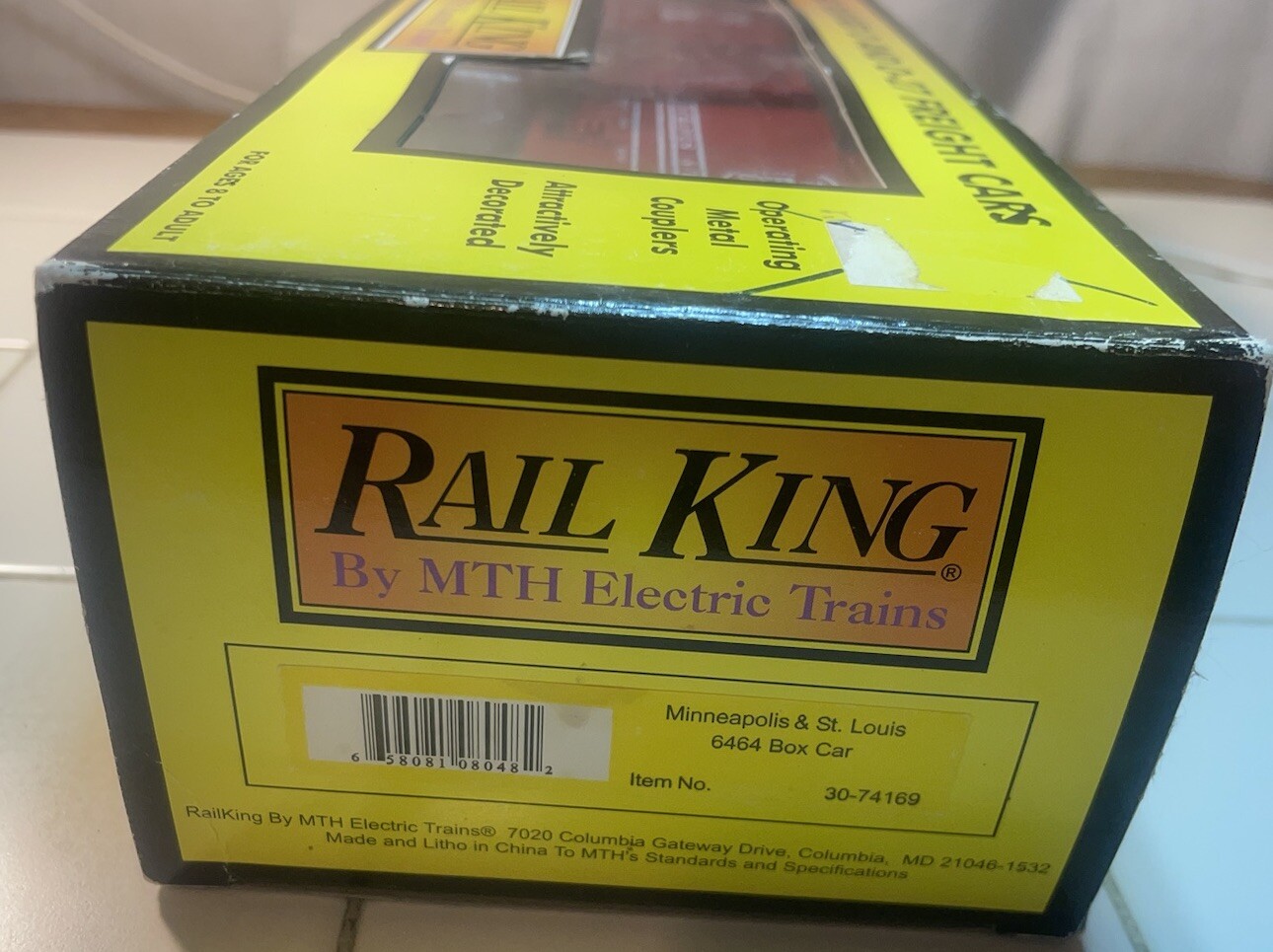 Rail King Die-Cast Metal Trucks Detailed ABS Plastic Body 30-74169