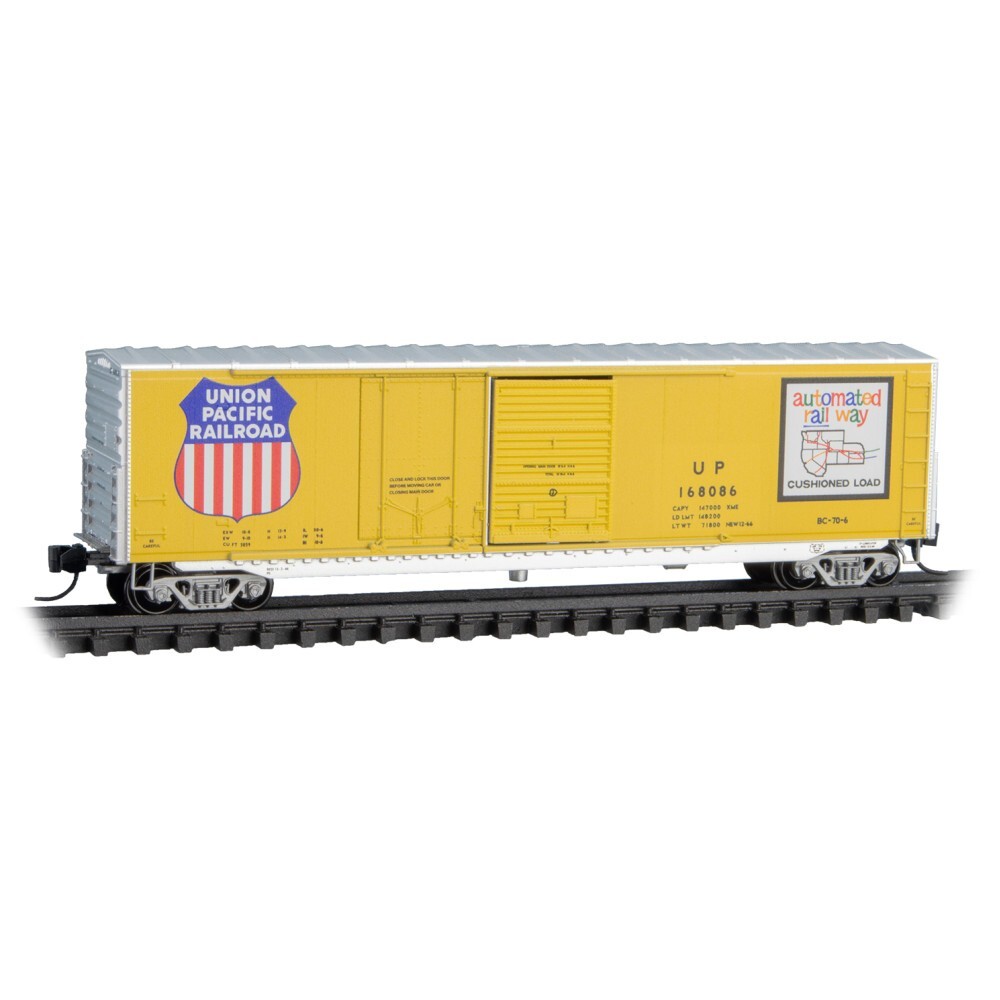 Micro-Trains N 07600502 Union Pacific UP 50′ Boxcar Freight Car BC-70-6 Train
