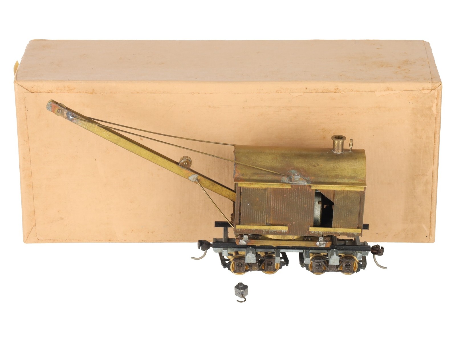 Model Engineering Works LL50 HO BRASS Crane – Unpainted