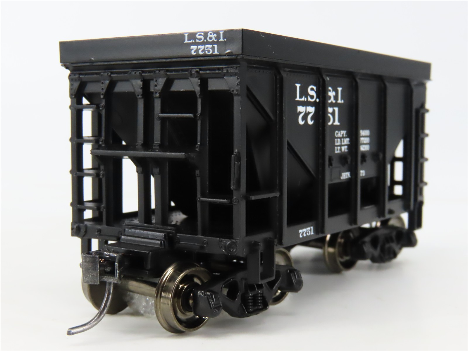 HO Scale Athearn 87070 LS&I Lake Superior & Ishpeming 24′ Ore Cars 4-Pack w/Load