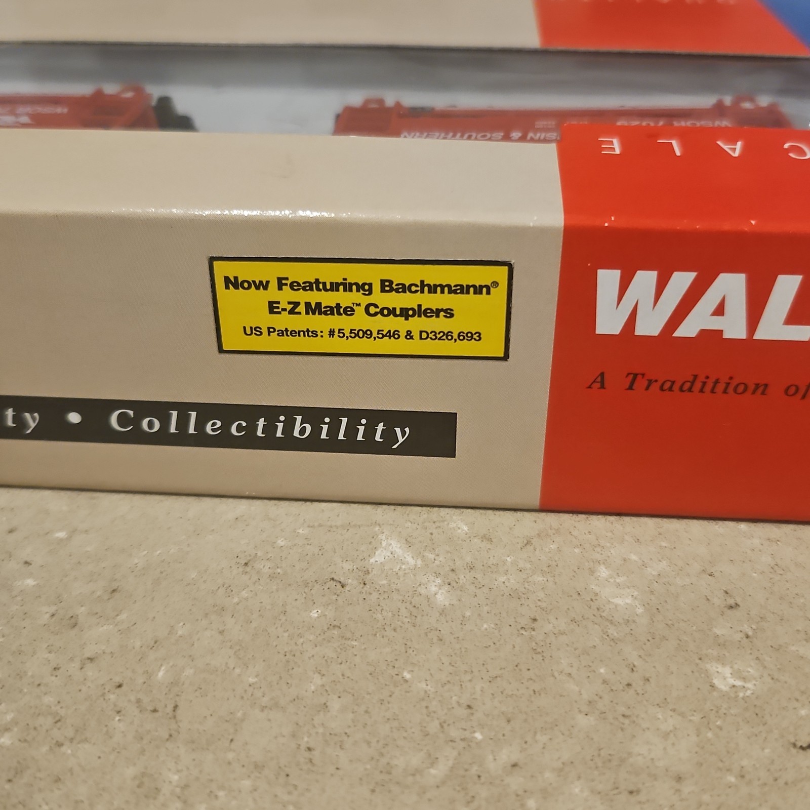Walthers HO Scale 932-4449 WISCONSIN & SOUTHERN ORE CARS (4 Pack)