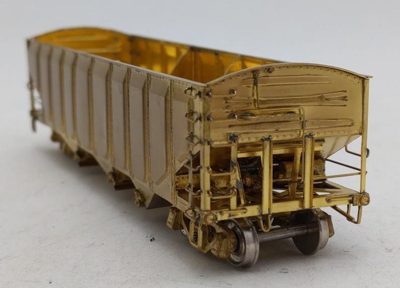 Overland OMI-1308 HO BRASS C&O Triple Hopper – Unpainted LN/Box