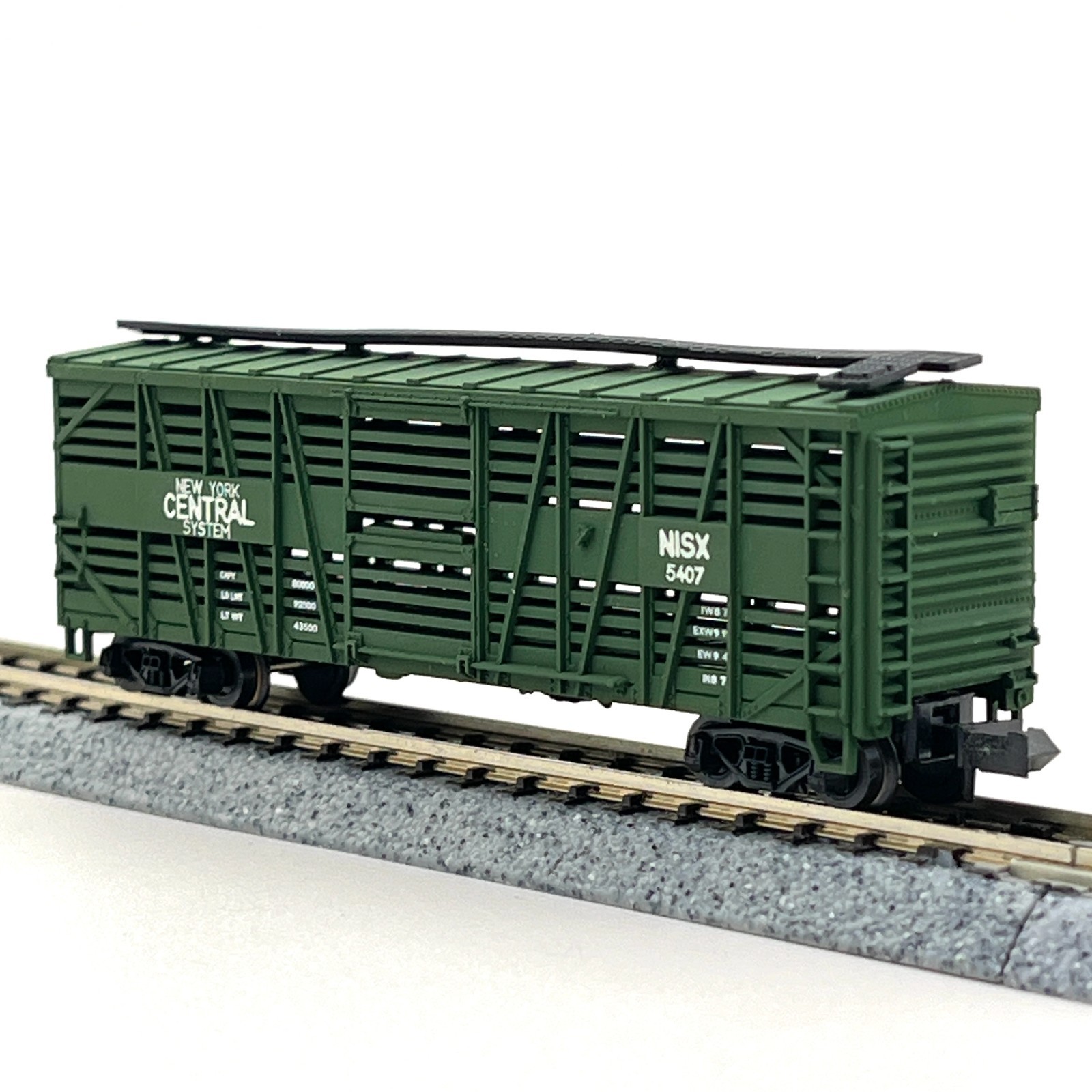 Atlas N Scale 2252 New York Central Despatch Stock Cattle Car NISX 5407