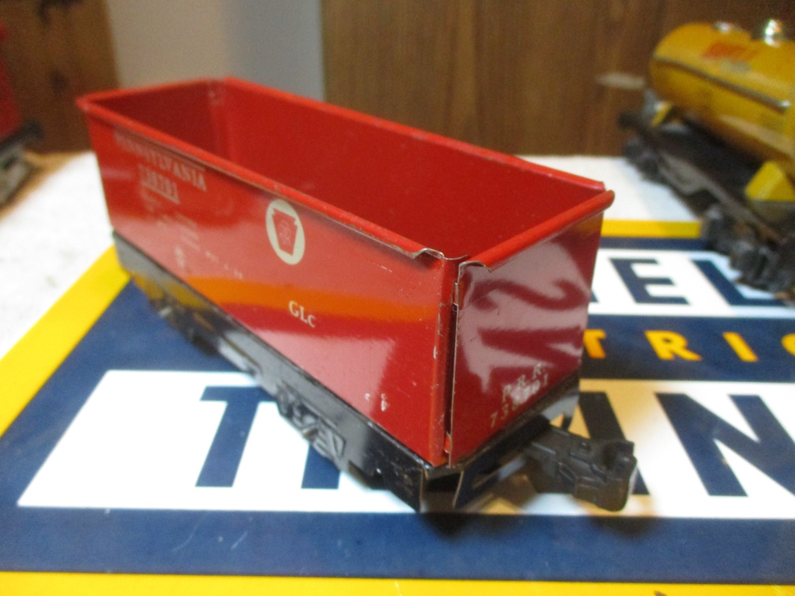 MARX 0/027 Metal Pennsylvania PRR 738701 Gondola Excellent Very Clean Car