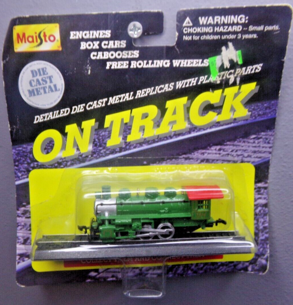 MAISTO ON TRACK DIECAST & PLASTIC 0-6-0 STEAM SWITCHER OLE #98