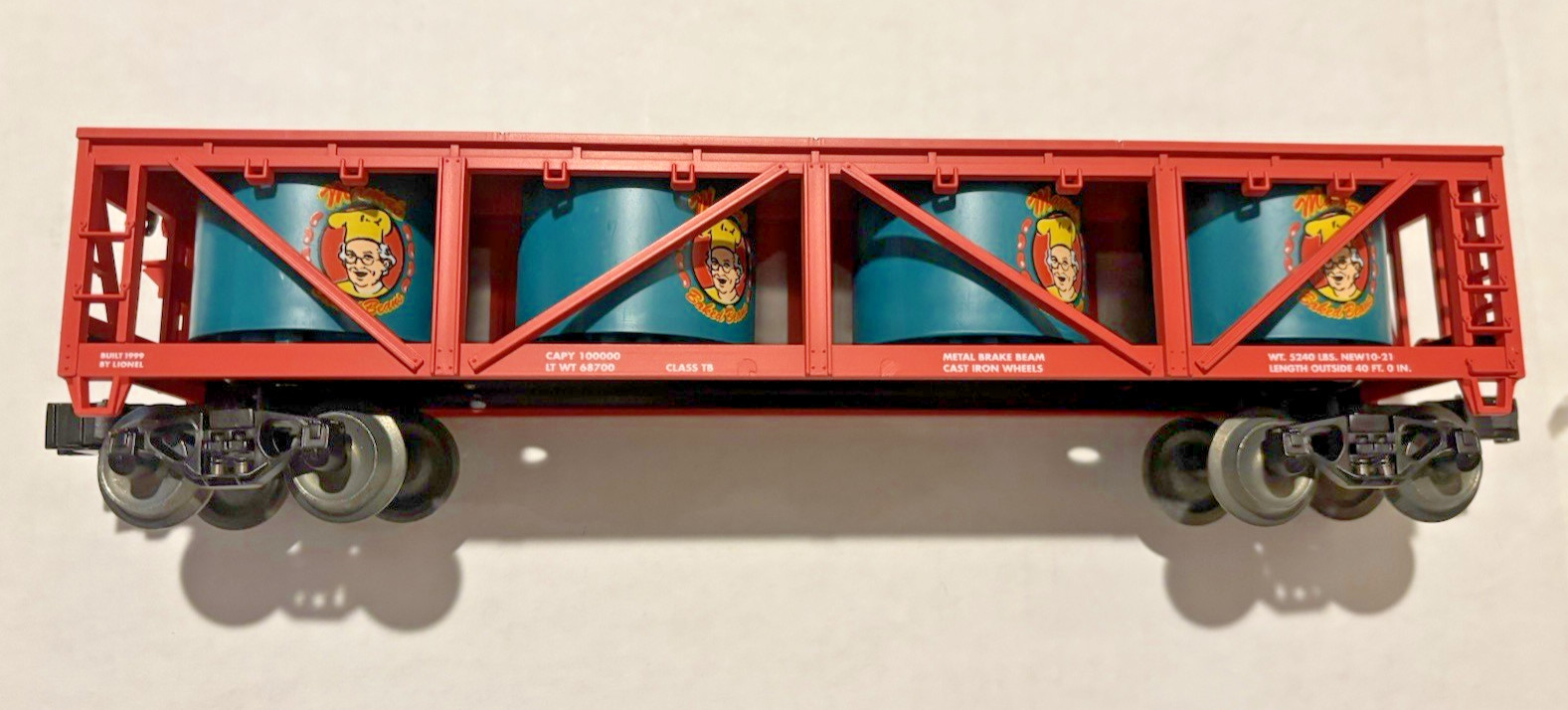 Lionel 6-19447 Mama’s Baked Beans Vat Car NIB
