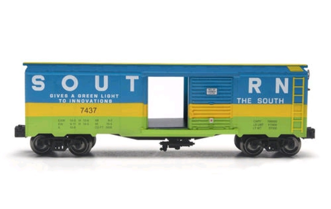 O Gauge Box Car – SOUTHERN MULTI-COLOR – New Item – Never Ran – Free Ship