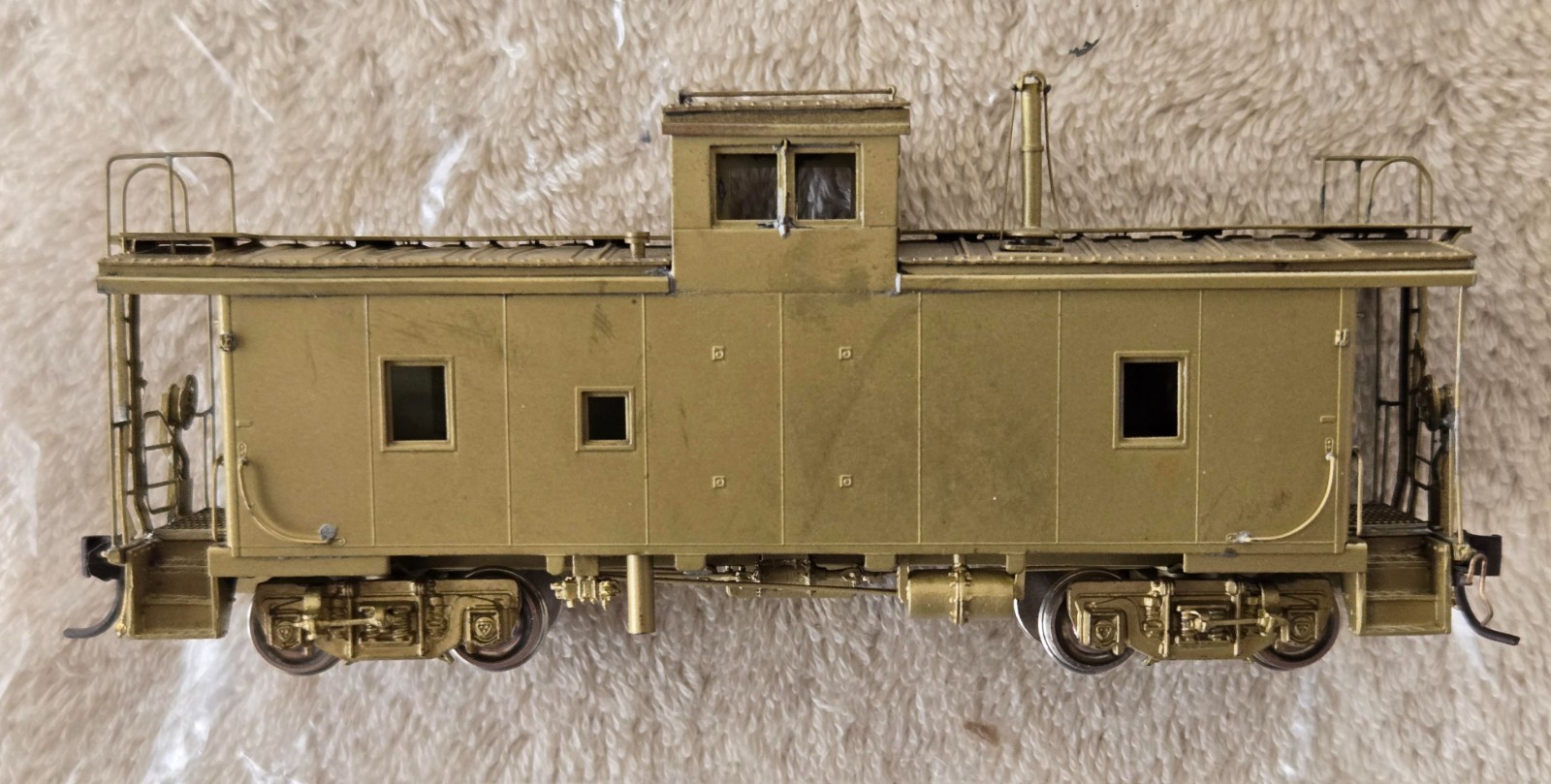 OVERLAND OMI 1159 HO SCALE BRASS CA- 8 CABOOSE UNPAINTED UNION PACIFIC