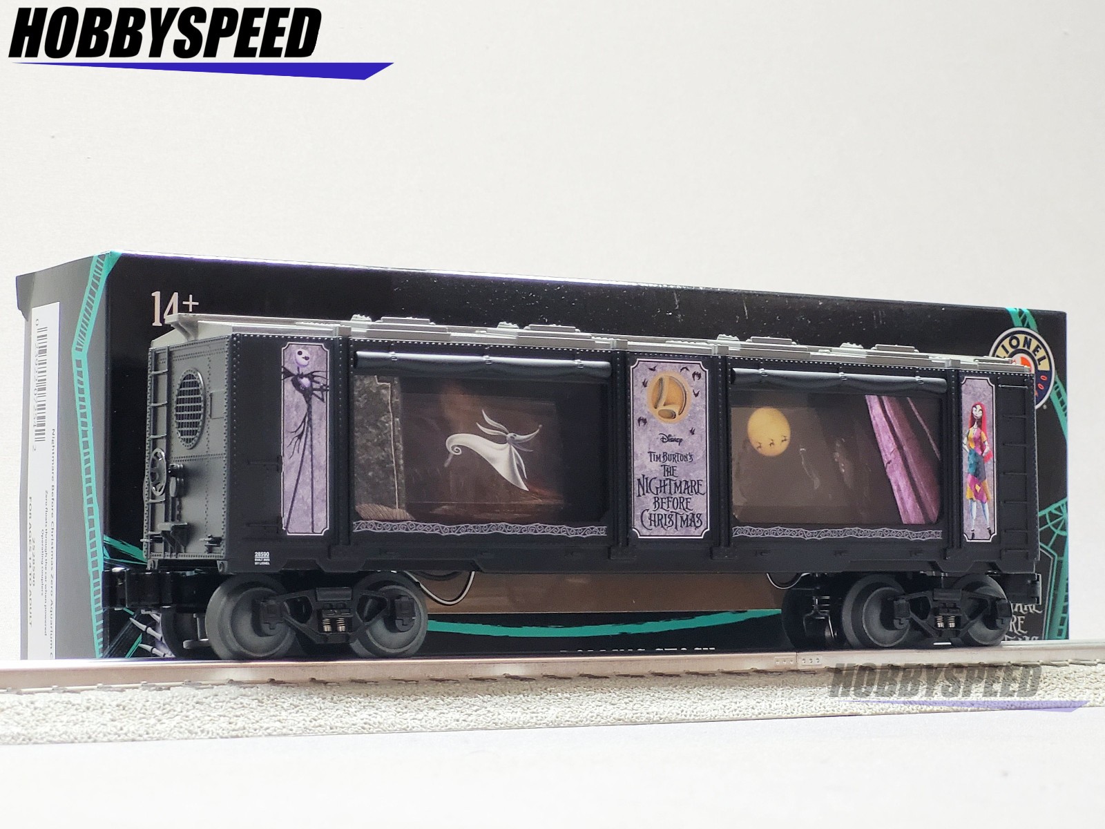 LIONEL NIGHTMARE BEFORE CHRISTMAS ZERO AQUARIUM CAR O GAUGE 2528590 NEW