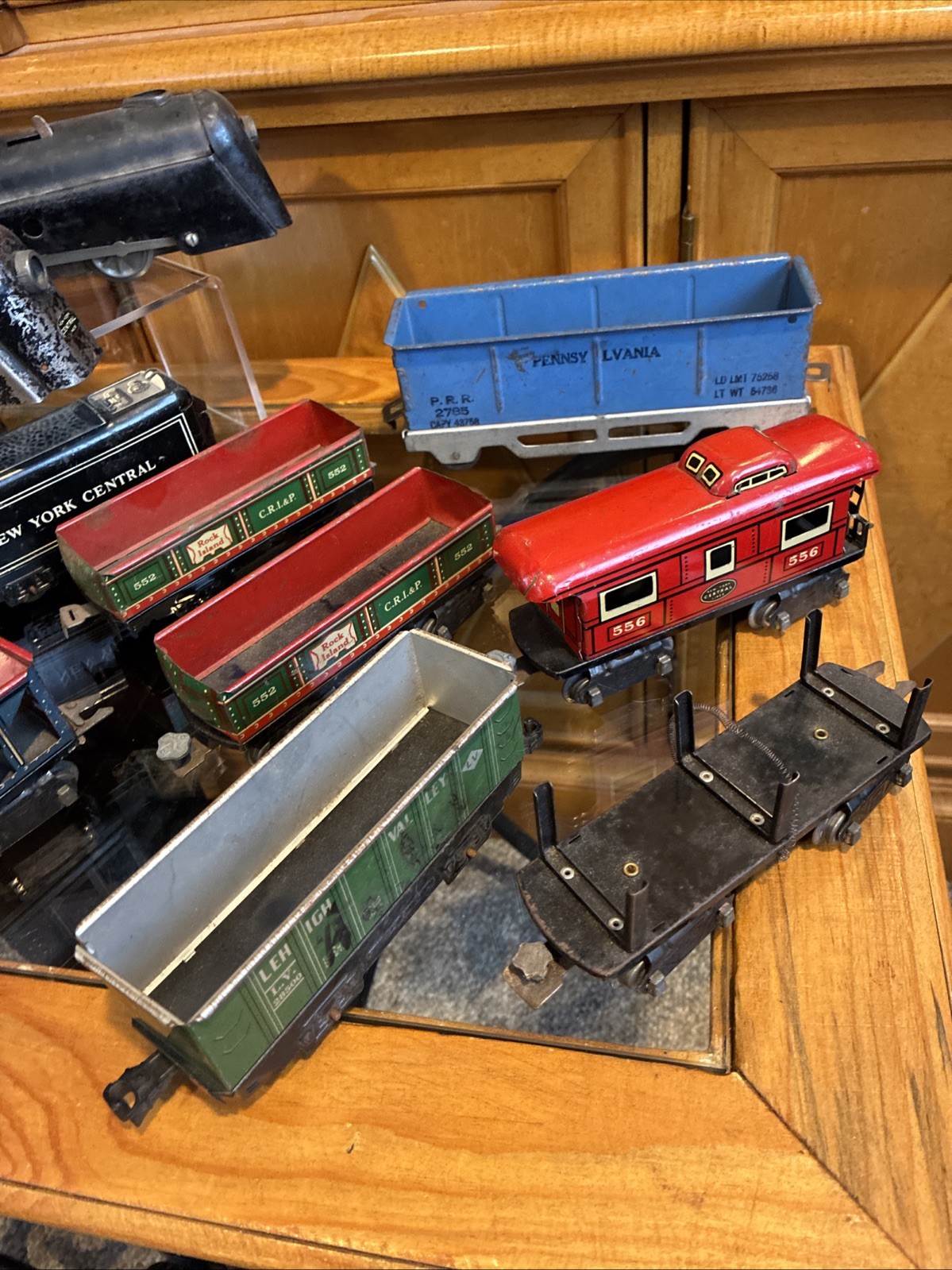 ~Lot~Marx lionel AF Flyer Prewar Postwar Tinplate O Gauge Loco’s/Rolling Stock!!
