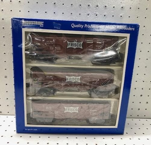 Vintage Industrial Rail FRISCO 027 Ore Hopper Cars Rolling Stock 3 Pack New