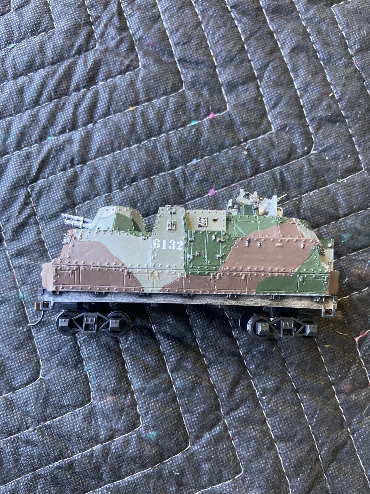 Hawthorne Village “Artillery/Anti-Aircraft Car” 6132 WWII Armored Train – NIB