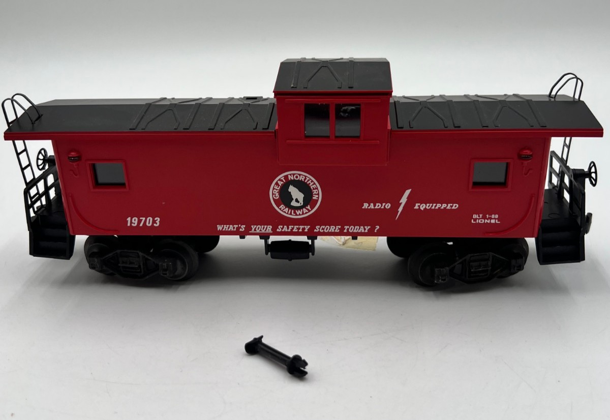 Vintage Lionel 6-19703 Great Northern Extended Vision Caboose O Gauge 1988 New