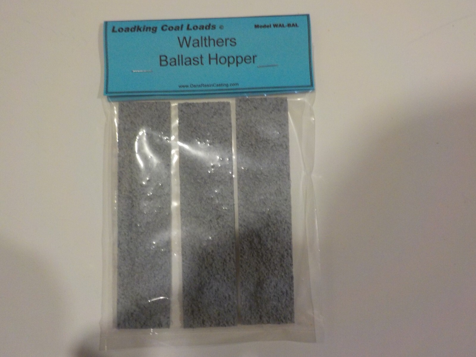 Coal Loads to Fit the Walthers “41 foot ” Ballast cars