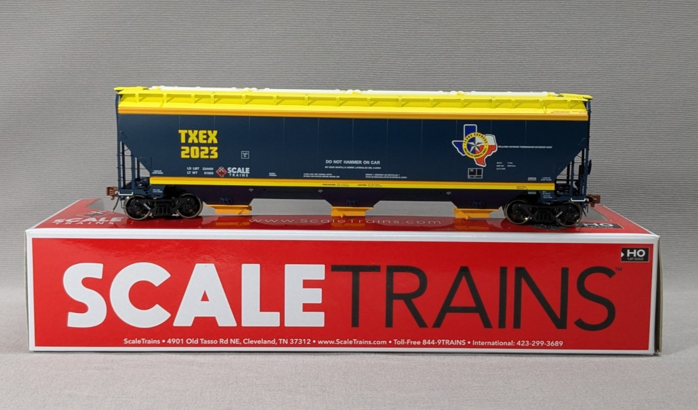 Scale-Trains 2023 NMRA National Convention HO scale Greenbrier Cvd Hopper Txex