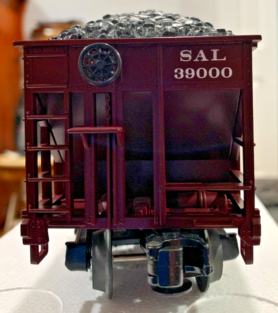 MTH 20-97459 Seaboard 4 Bay Coal Hopper #39000 O Scale 1:48 New – Never Run