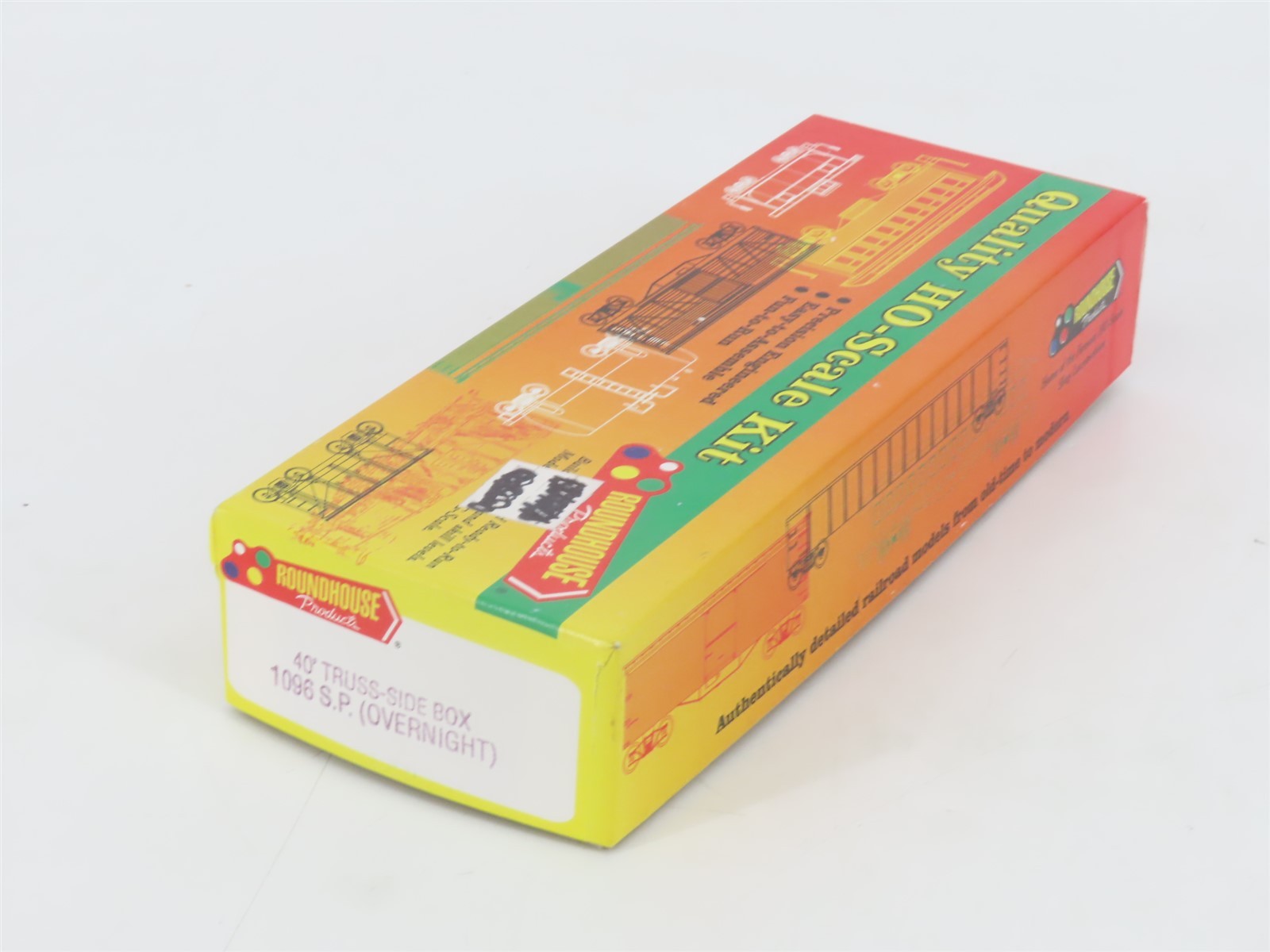 HO Roundhouse 1096 SP Southern Pacific Overnight 40′ Box Car #63511 – Upgraded