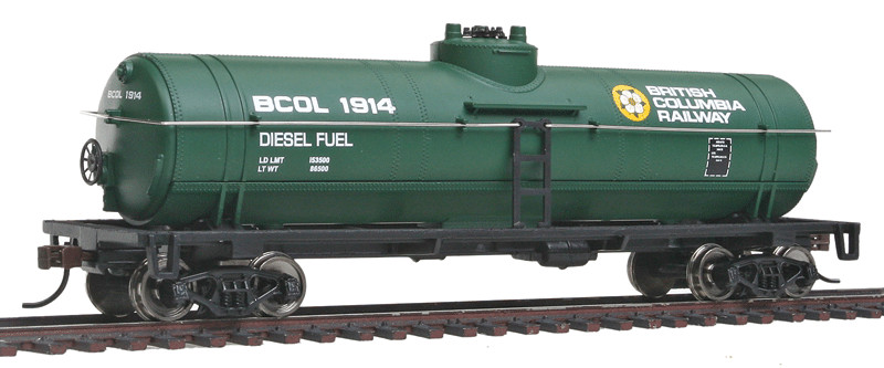 WalthersTrainline HO Tank Car British Columbia Railway 931-1441
