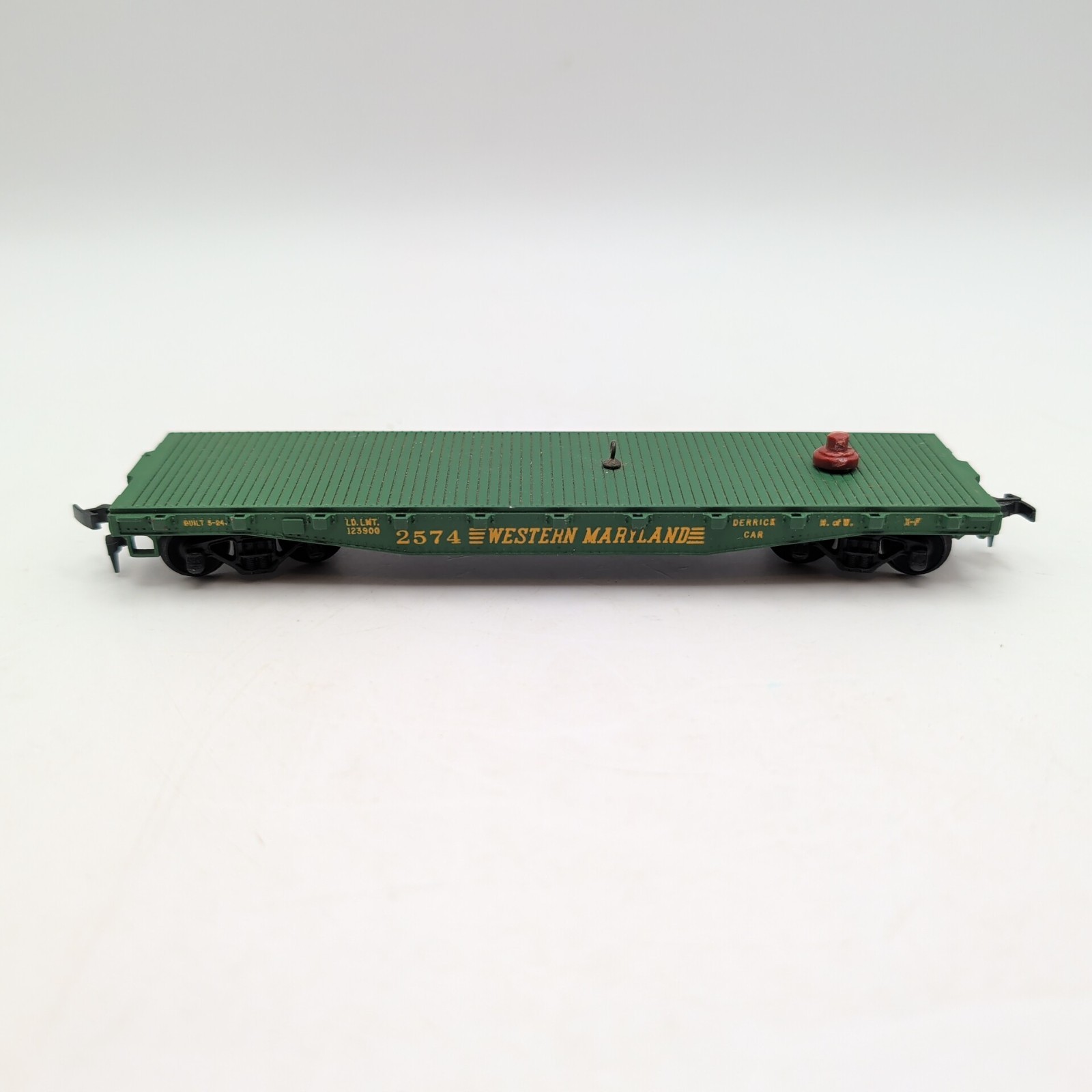 Tyco Mantua HO Scale Western Maryland 2574 Derrick Car Parts Repair