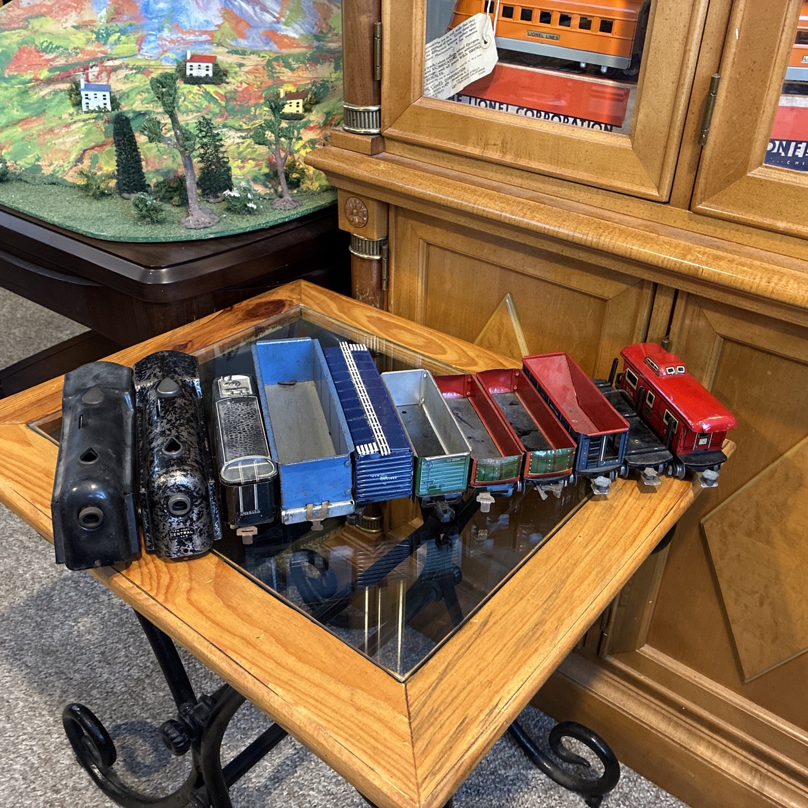 ~Lot~Marx lionel AF Flyer Prewar Postwar Tinplate O Gauge Loco’s/Rolling Stock!!