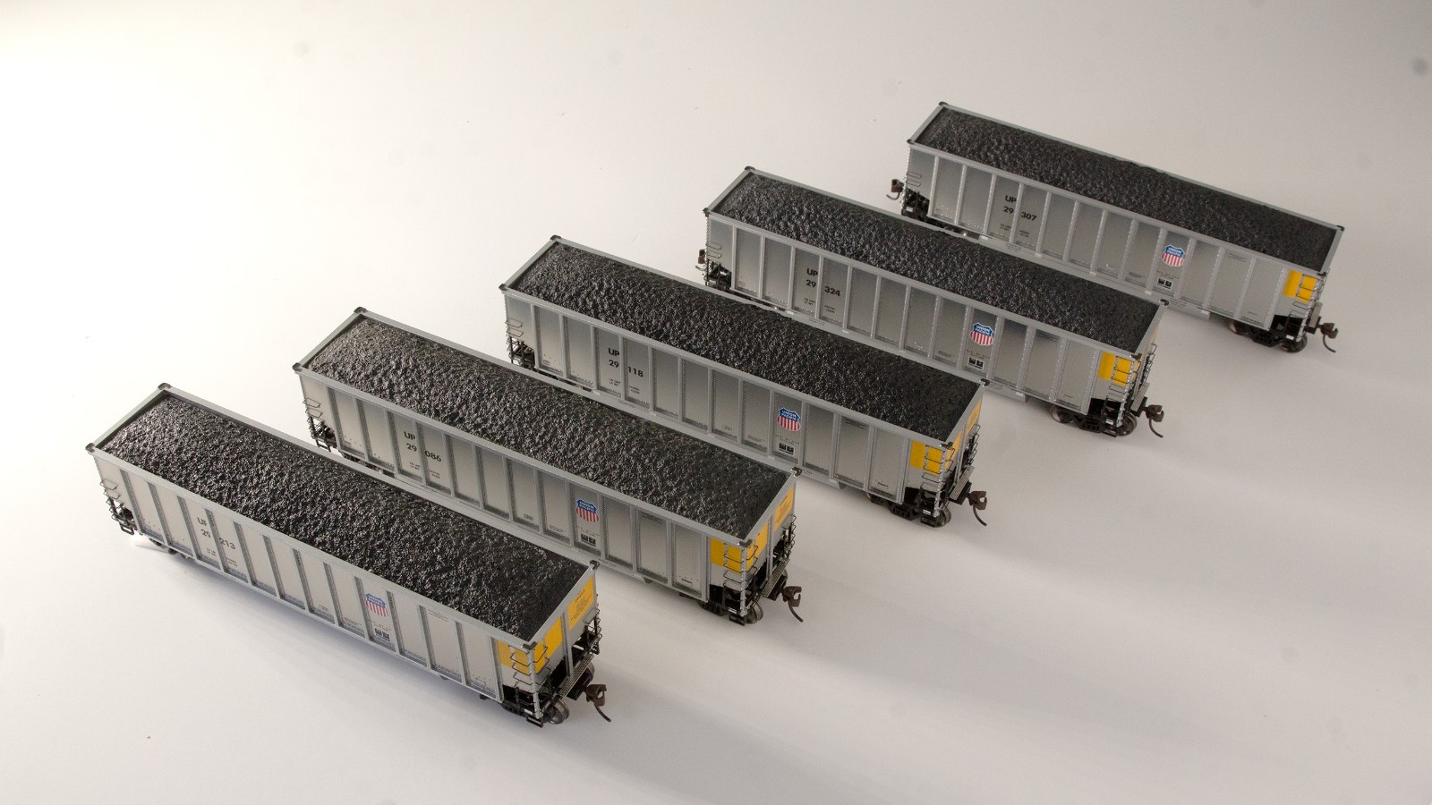 HO Scale Athearn Bethgon Coalporter Union Pacific 5 Pack