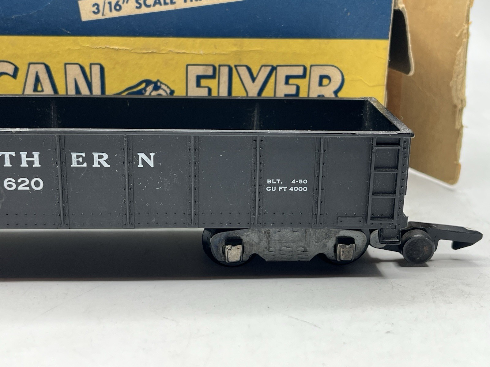 Gilbert American Flyer S Gauge 641 Frisco Gon & 620 Southern Gon – 1953 Only