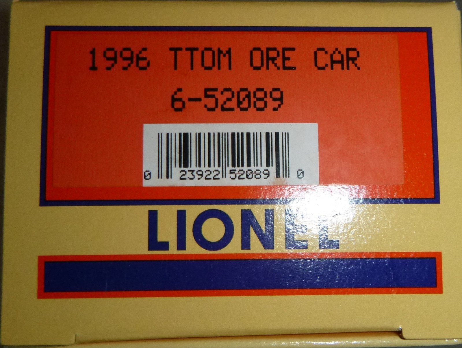Lionel 4 ORE cars