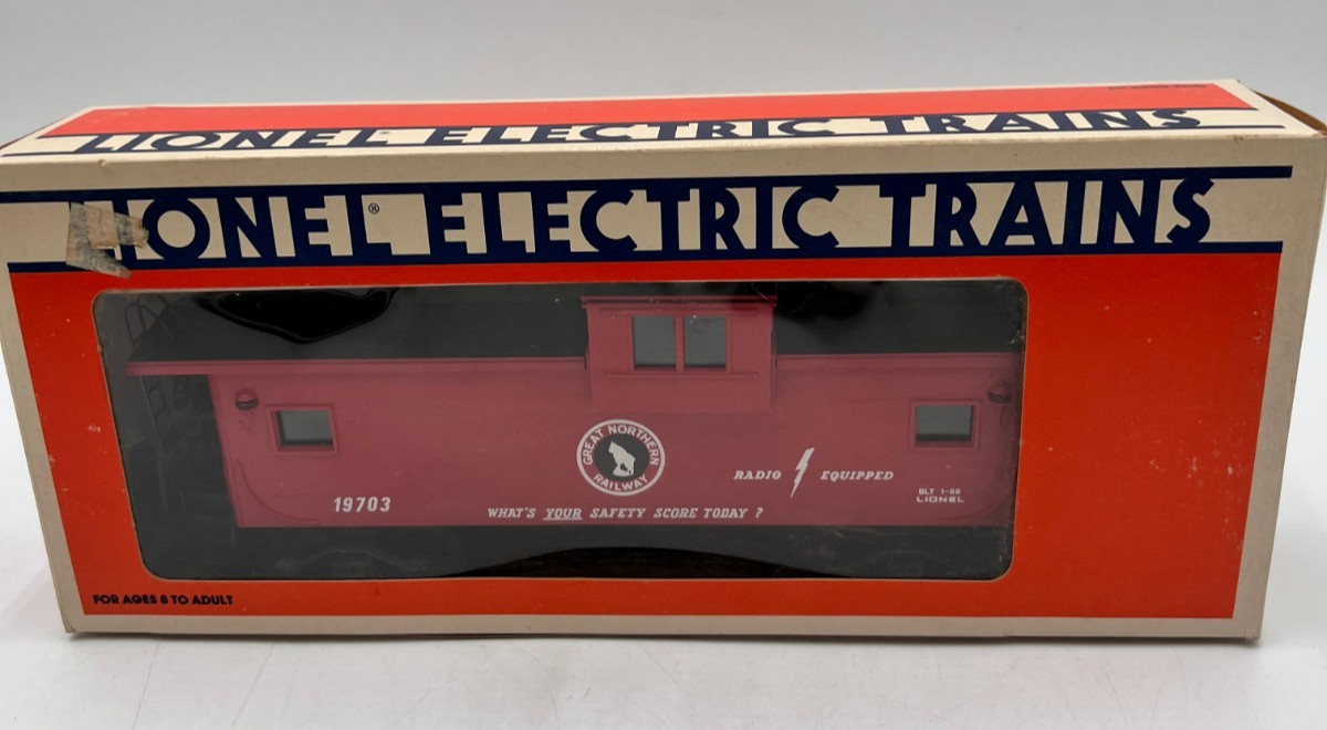 Vintage Lionel 6-19703 Great Northern Extended Vision Caboose O Gauge 1988 New
