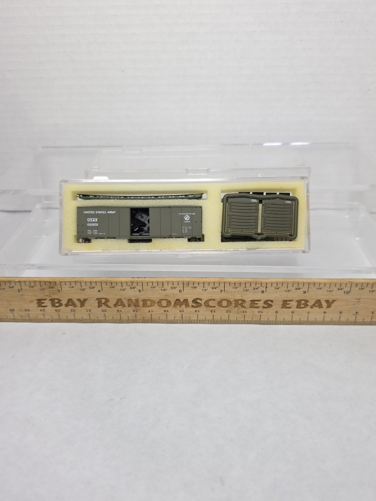 Intermountain BLW 1067 N Scale US Army Boxcar Kit USAX 242978 United States NOS