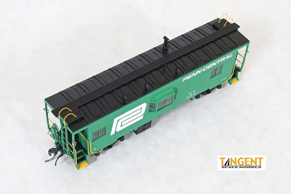 Tangent Scale Models Penn Central St Louis Car N7a Bay Window Caboose 60124 HO
