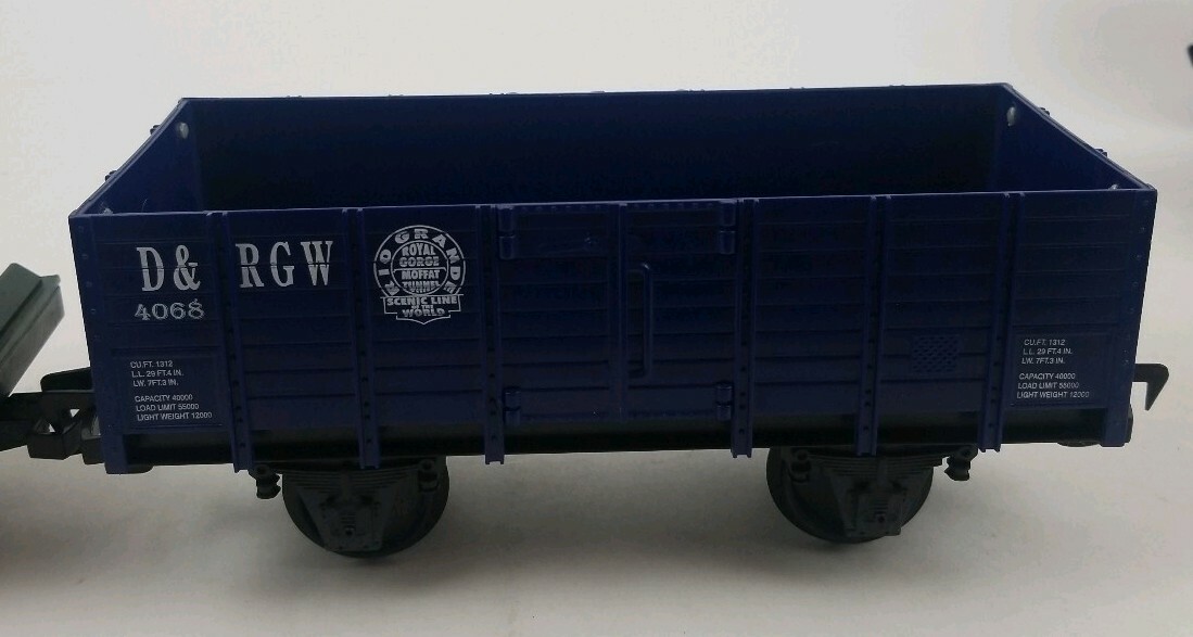 2 Scientific Toys Rio Grande Royal Gorge Moffat Tunnel 4068 4112 “G” SCALE Lot