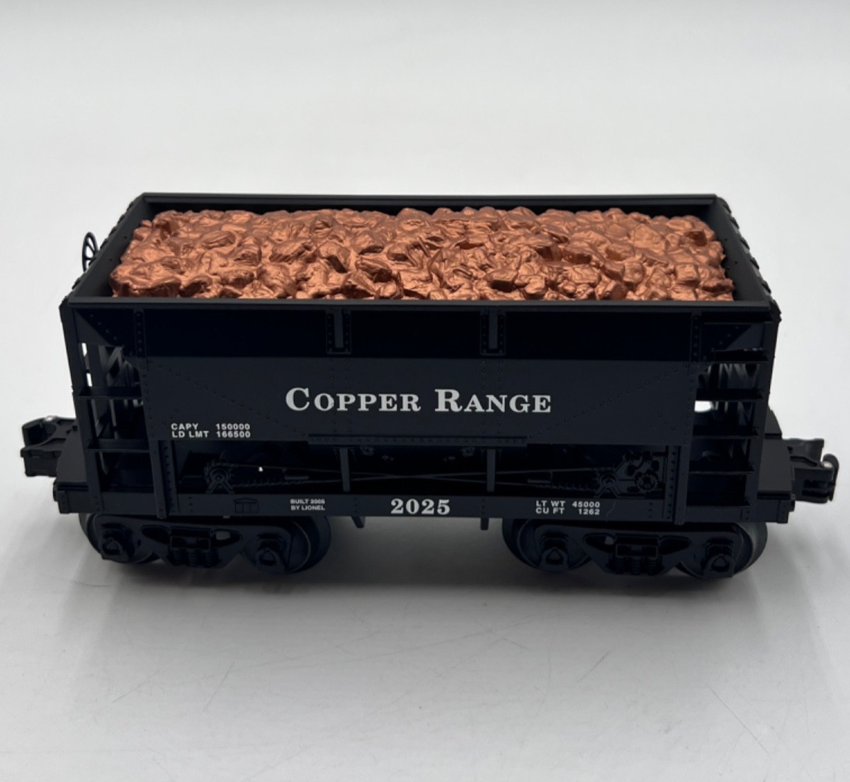 Lionel 6-16484 Copper Range Ore Car O Gauge Operating Couplers New- Original Box