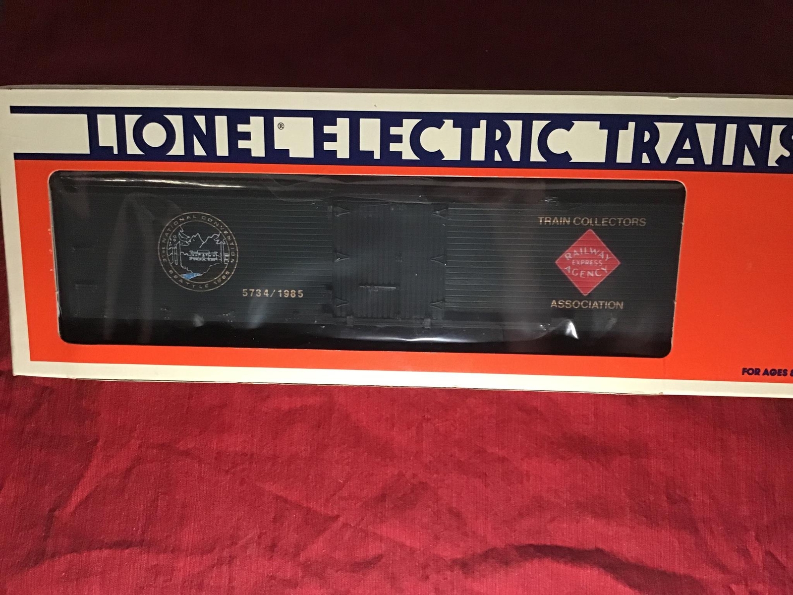 LIONEL 1985 T.C.A. CONVENTION CAR #6-5734 BRAND NEW!!!
