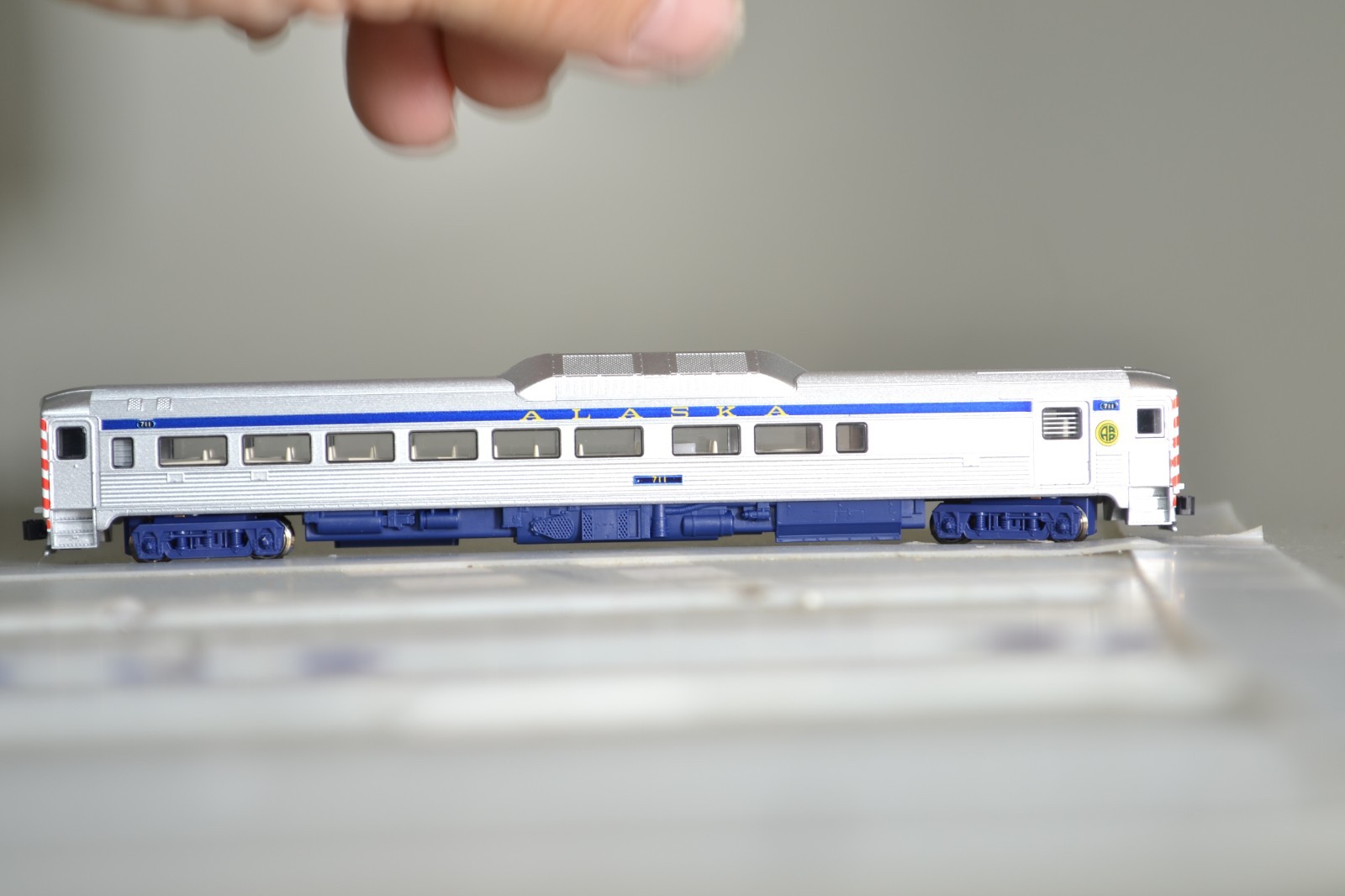 88030 N Scale KATO PASSENGER RDC RAIL DIESEL CAR AR ALASKA