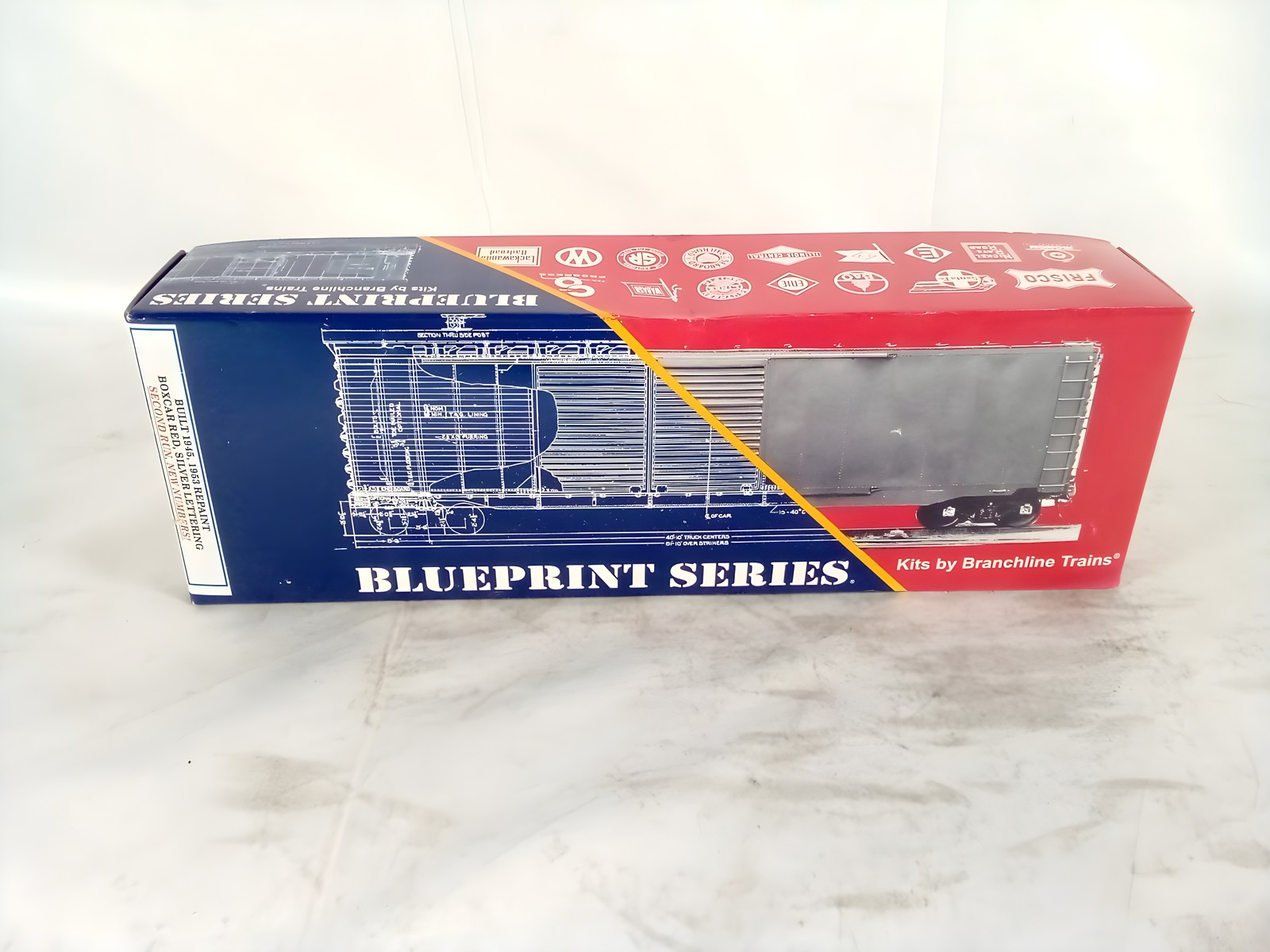 Branchline Trains Blueprint Series #1419 HO Scale 40’AAR Boxcar Kit –