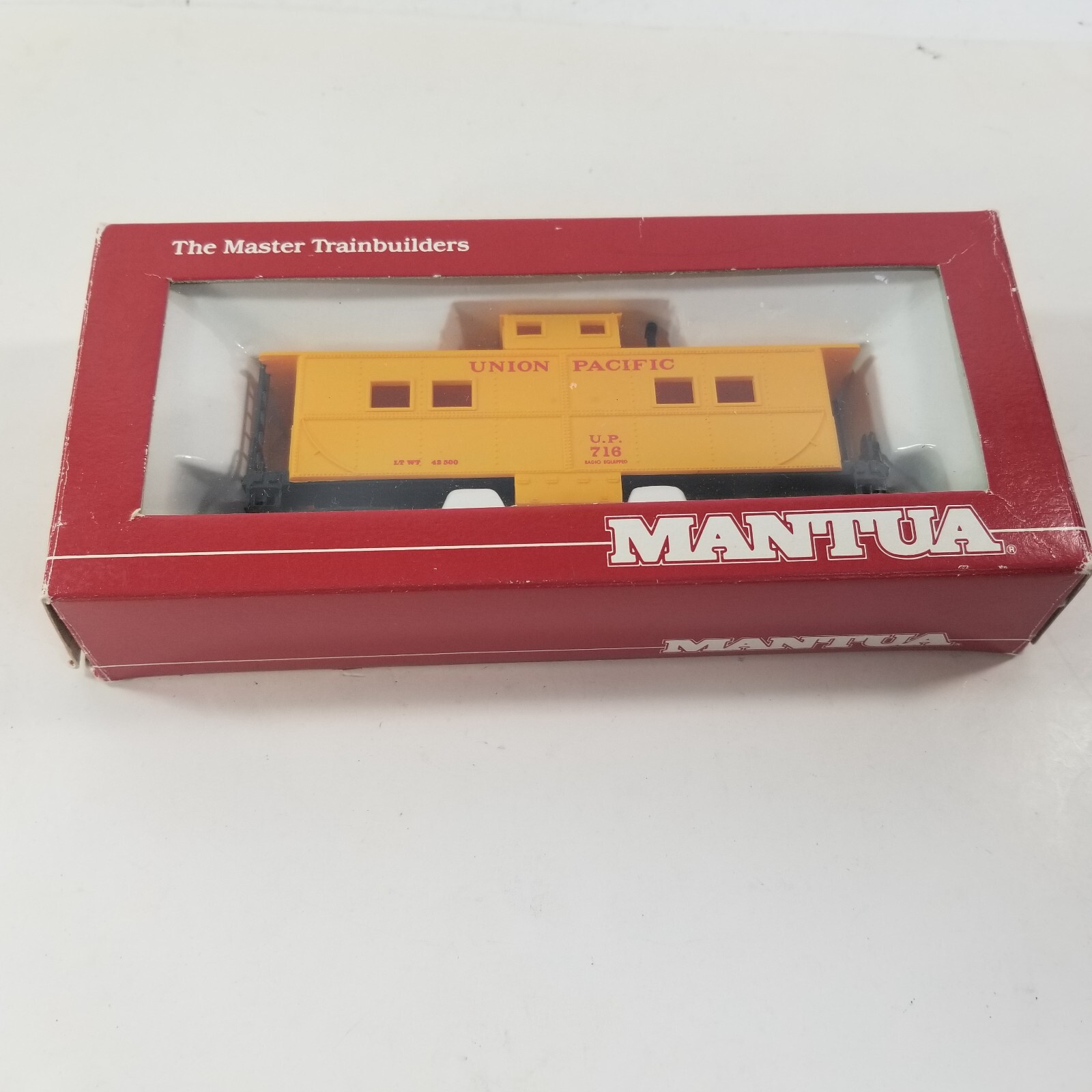 Mantua HO Union Pacific RR Caboose UP 716 Model Railroad Freight Train Car