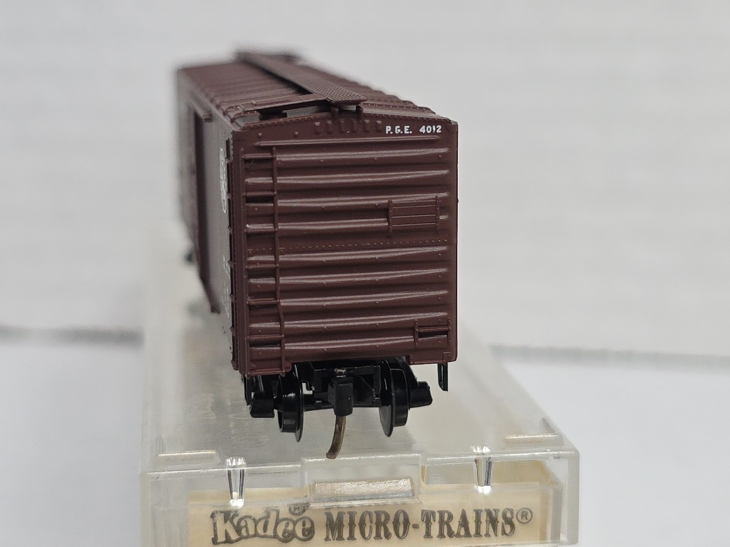 MTL 20970 Pacific Great Eastern PGE 4012 40′ Boxcar Micro Trains N Scale LNIB (I
