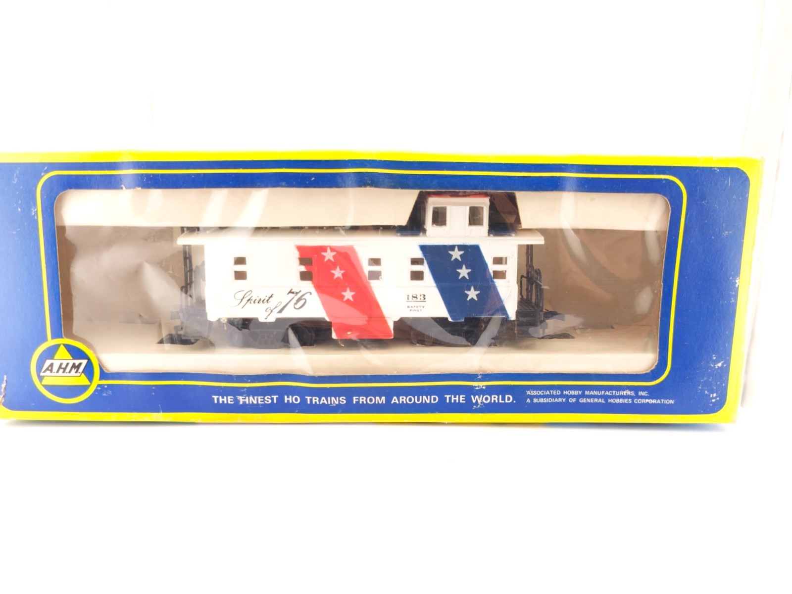 AHM HO Scale Spirit of ‘76 Patriotic Caboose Collectible Freight Train Car